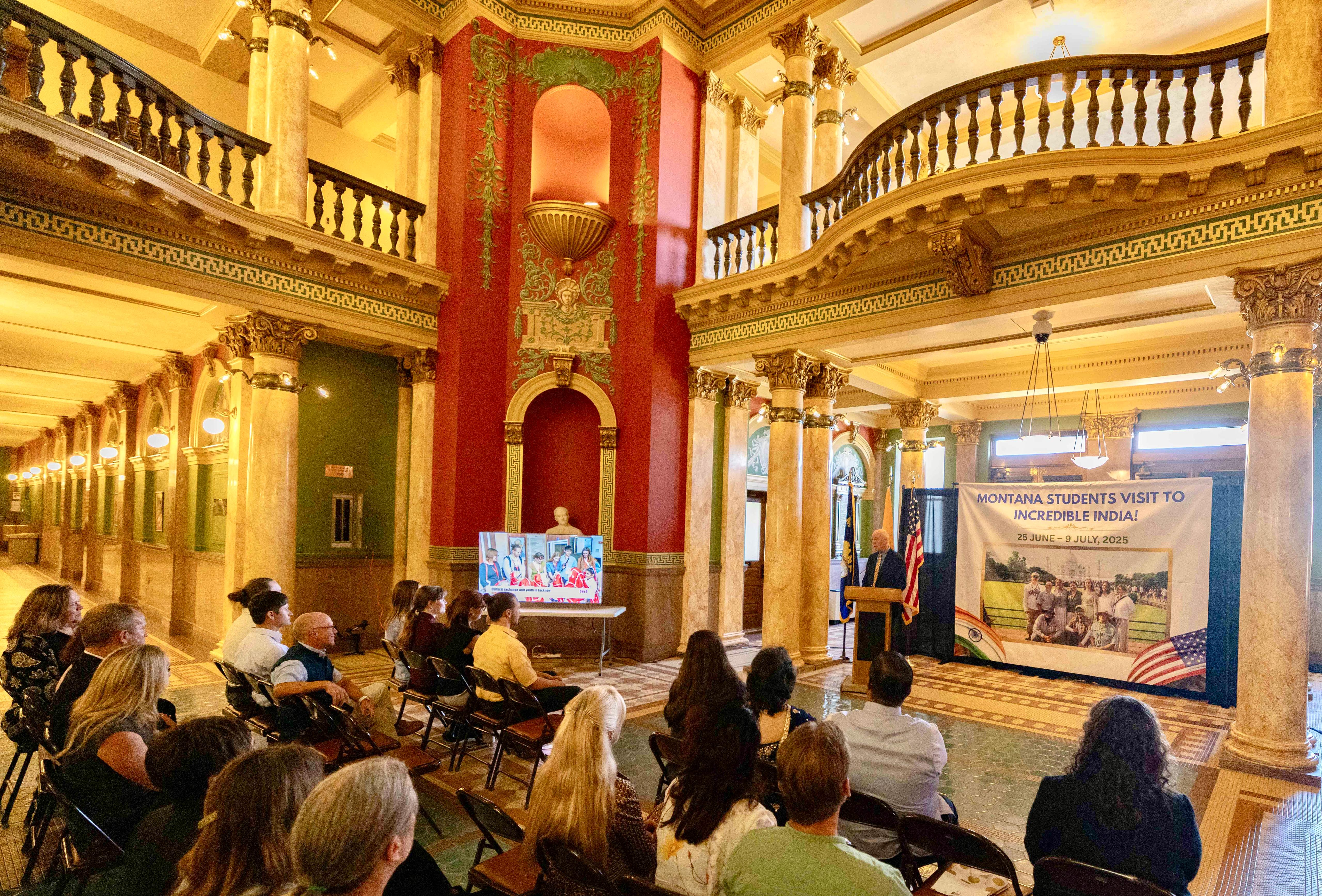  Governor of Montana addressing the participants (29 September 2025, Helena)