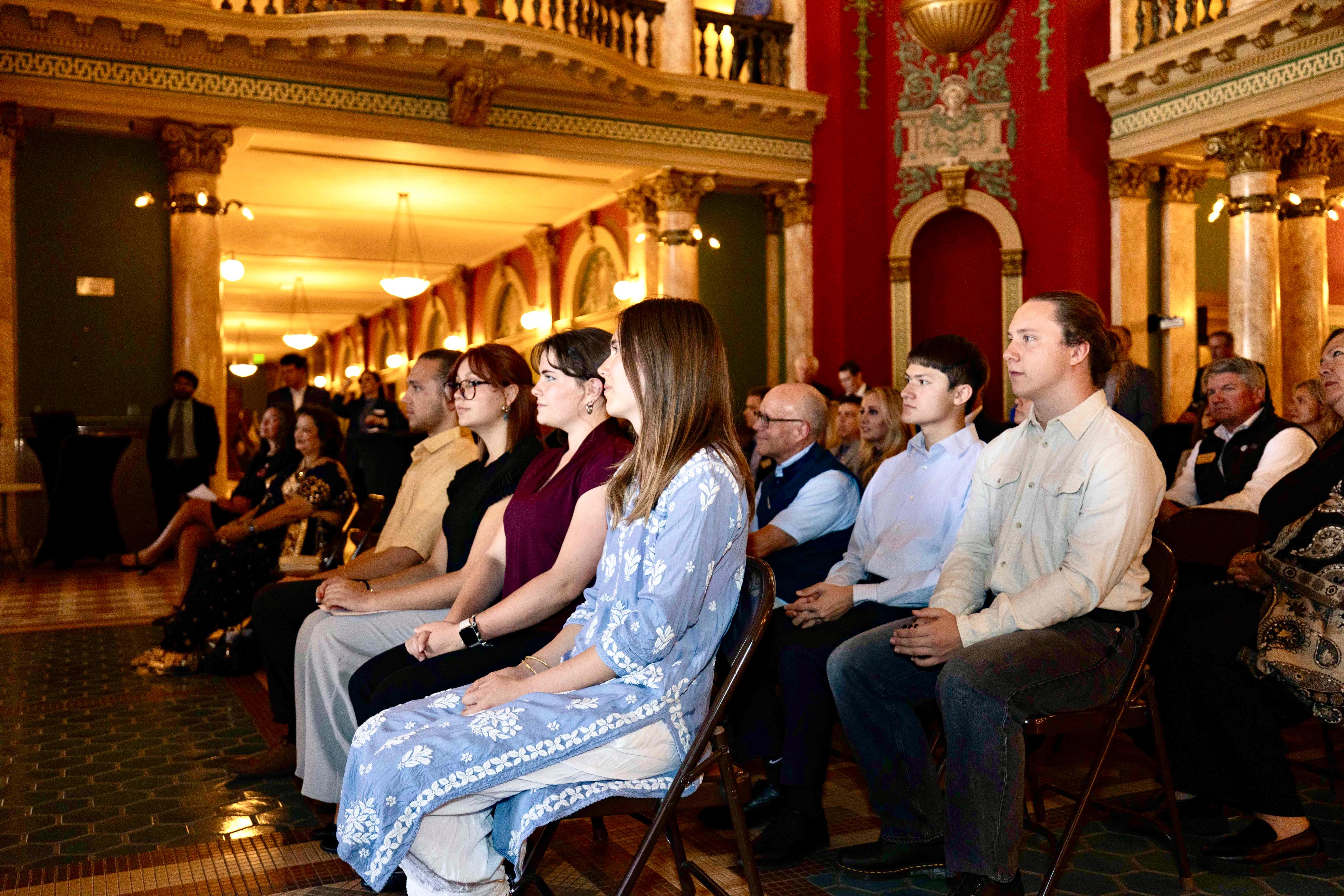  Participants at the welcome reception hosted by Governor of Montana at State Capitol ( 29 September 2029, Helena)