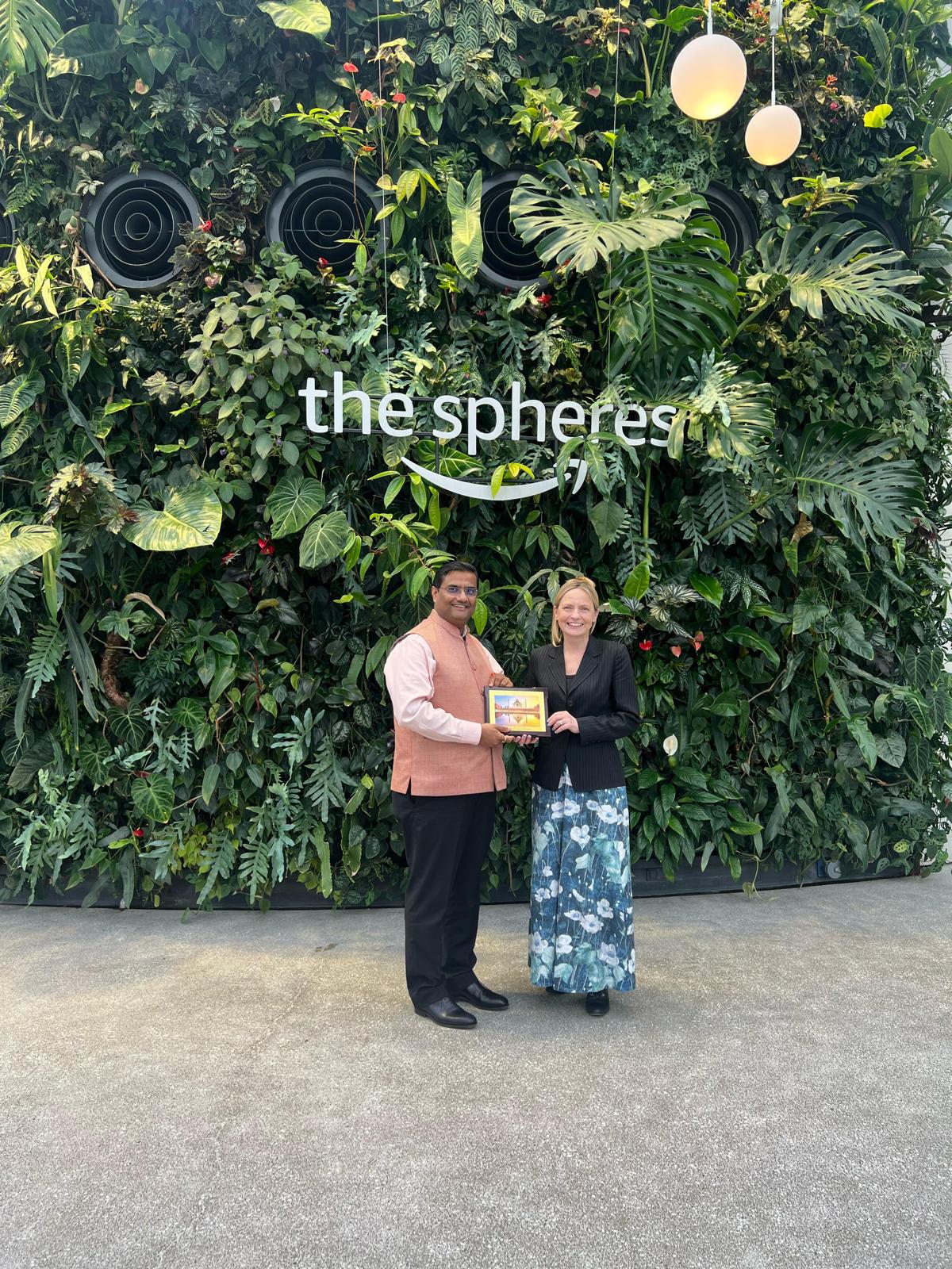  Meeting with Ms. Susan Pointer, Vice President, International Public Policy of Amazon ( 8 April 2025, Seattle)