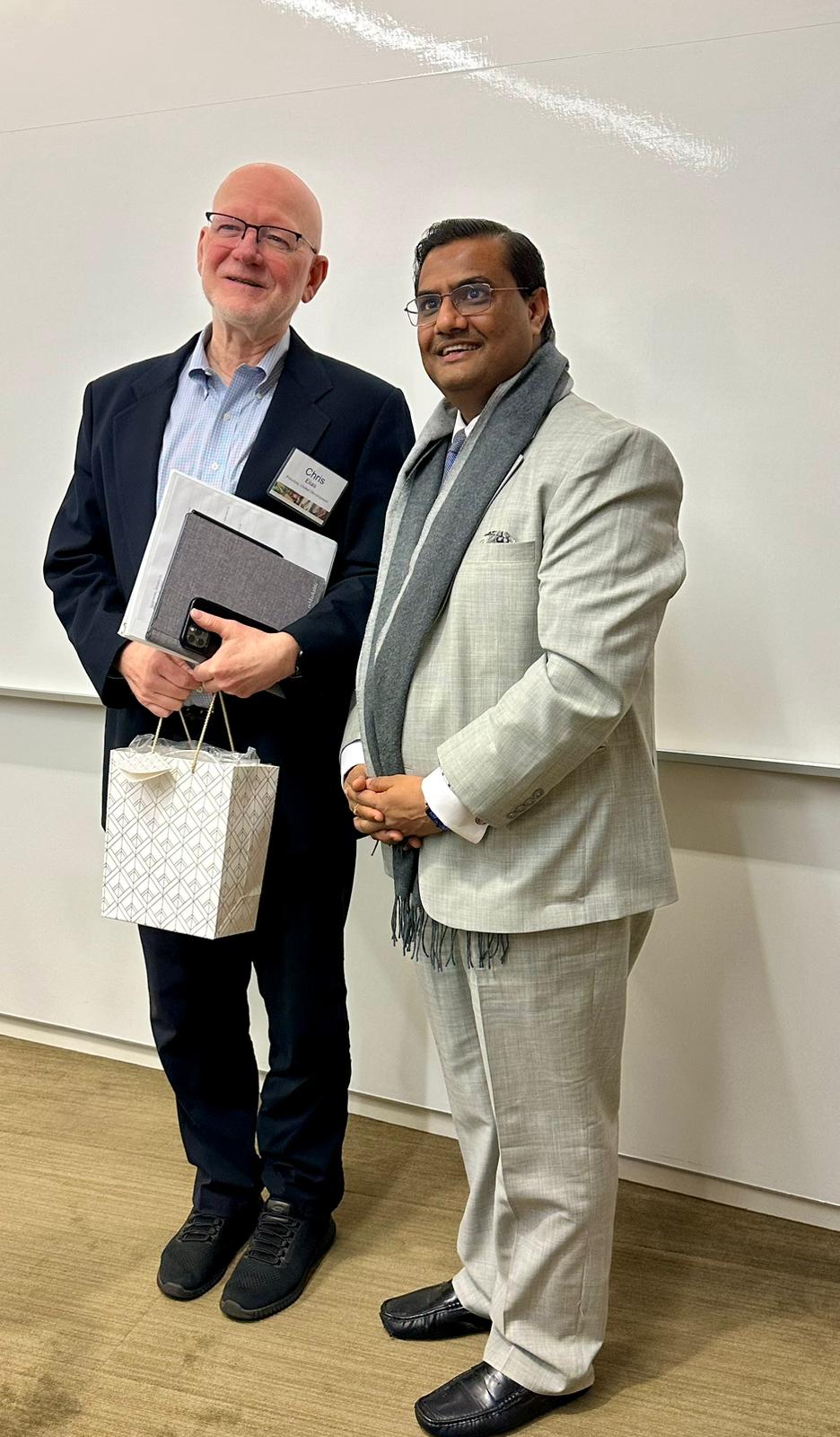  Meeting with Mr Mark Suzman, CEO Gates Foundation