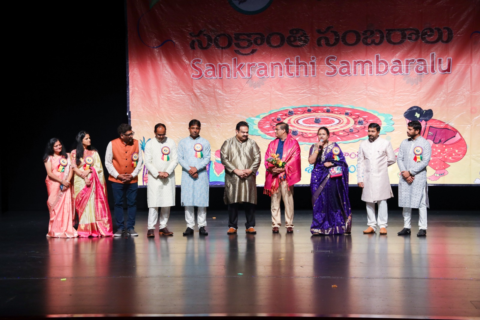  Celebration of Makar Sankranti and Republic Day by Washington Telangana Samiti - WATS