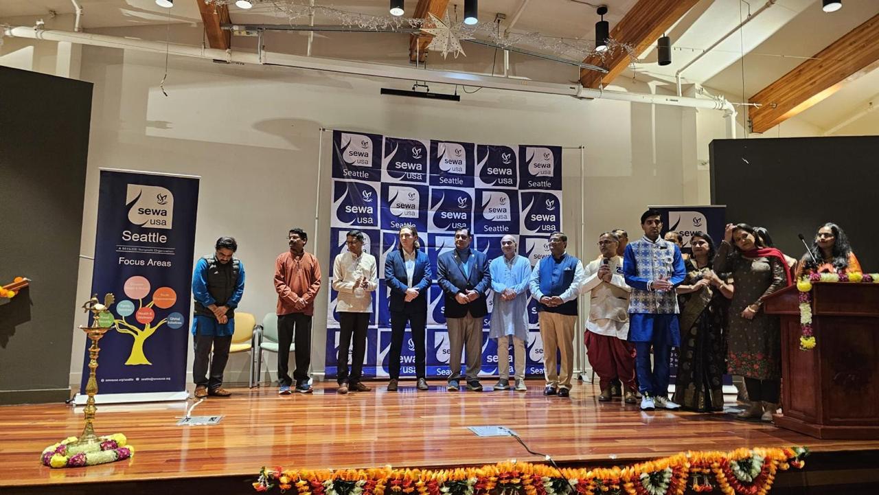  Interaction at SEWA Seattle Milan 2023 - Seattle Chapter Annual Event
