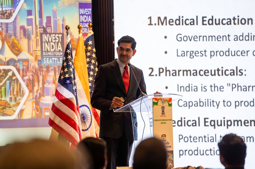  First Invest India Business Forum in Seattle : Exploring Investment Opportunities in AI, Higher Ed, Health Care and Agri- Tech  (27th January, 2025 , Seattle)