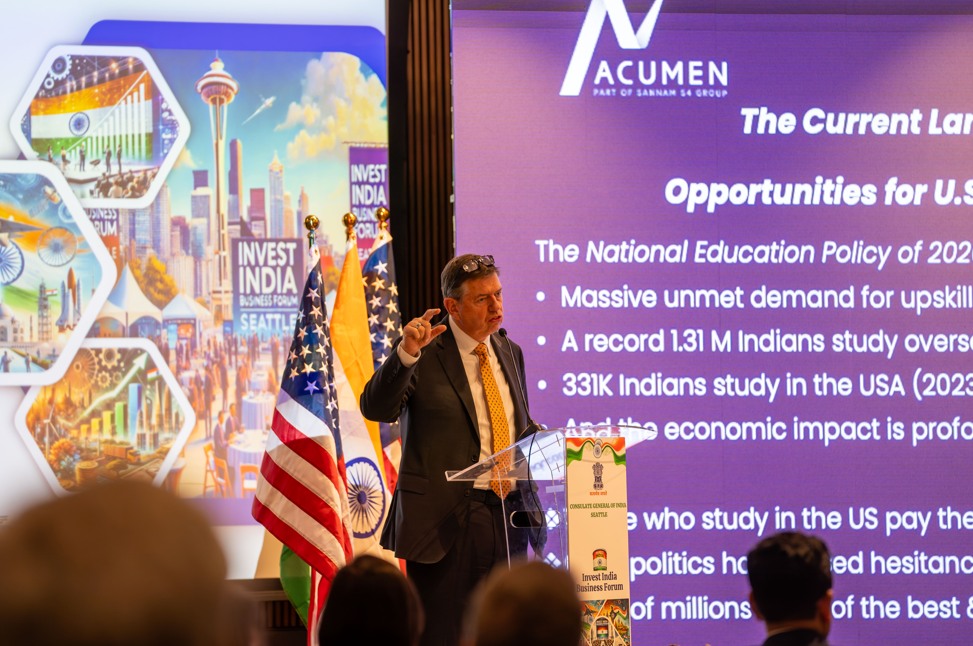  First Invest India Business Forum in Seattle : Exploring Investment Opportunities in AI, Higher Ed, Health Care and Agri- Tech  (27th January, 2025 , Seattle)