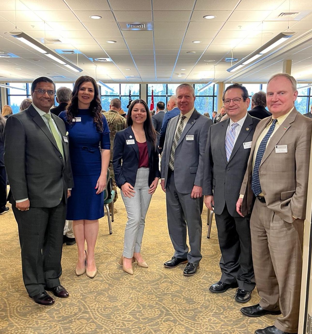 Meeting with State Senators and Consuls General at Civilian Hall of Fame Induction Cermony at JBLM ( 27 March 2024 )