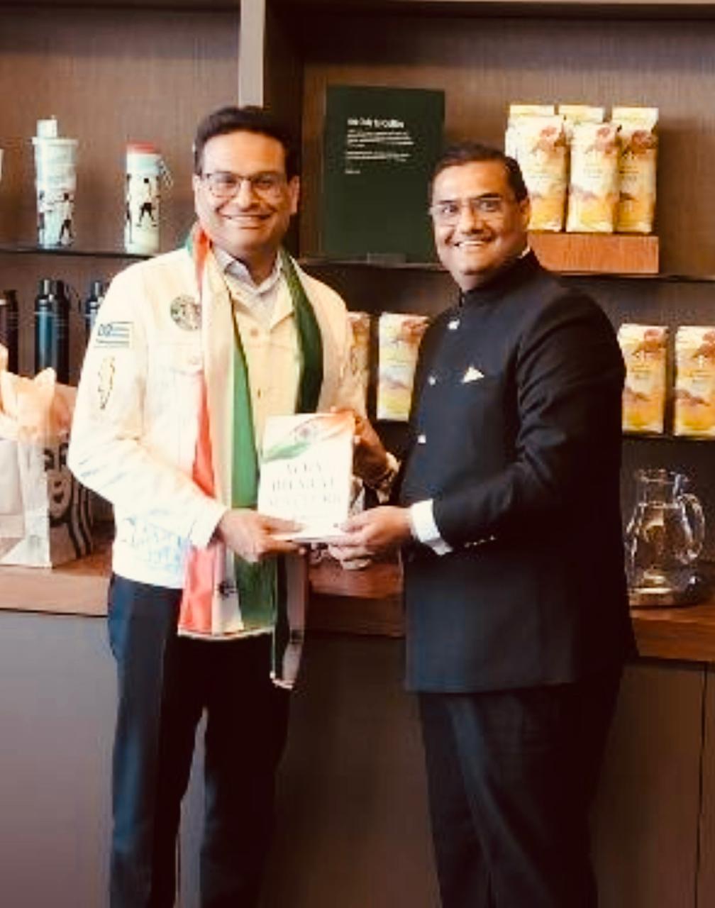  Interaction with Starbucks Seattle Leadership arranged by BCIU ( 20 February 2024)