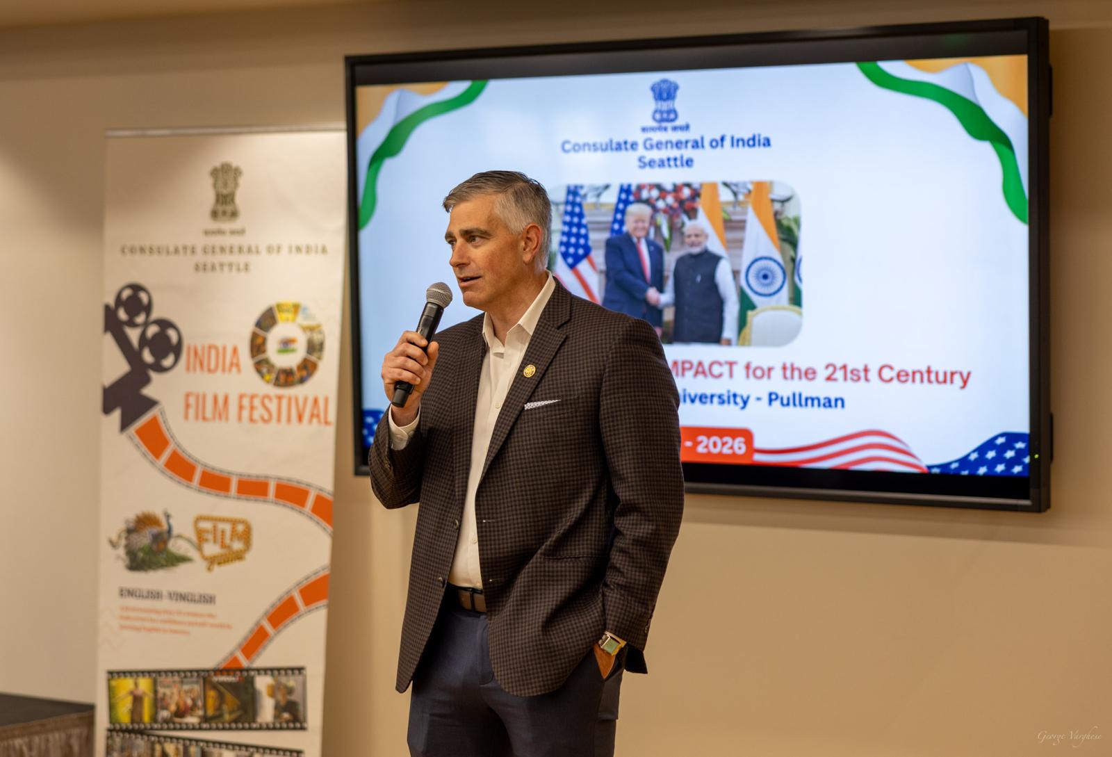  Town Hall Discussion on “India–U.S. Partnership: COMPACT for the 21st Century” at Washington State University