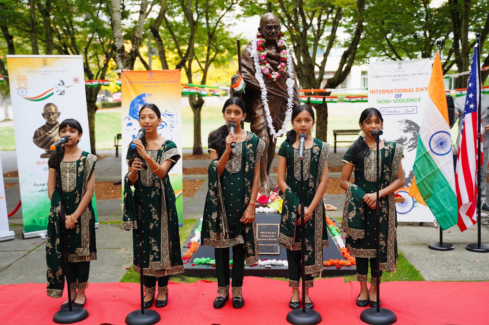  An eye for an eye will make the whole world go blind” : Honouring the Legacy of Mahatma Gandhi in Greater Seattle!