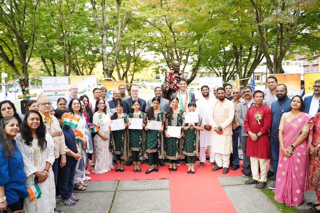  An eye for an eye will make the whole world go blind” : Honouring the Legacy of Mahatma Gandhi in Greater Seattle!