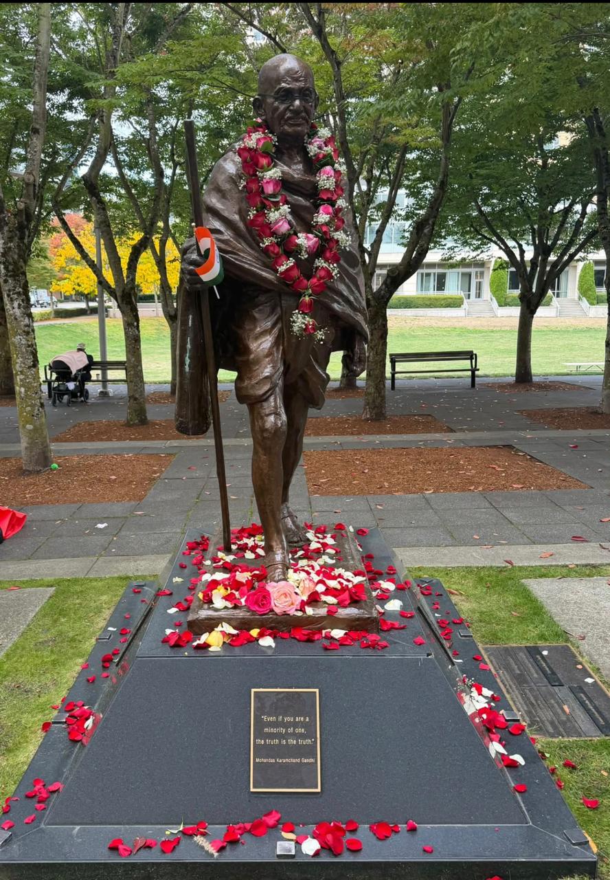  An eye for an eye will make the whole world go blind” : Honouring the Legacy of Mahatma Gandhi in Greater Seattle!