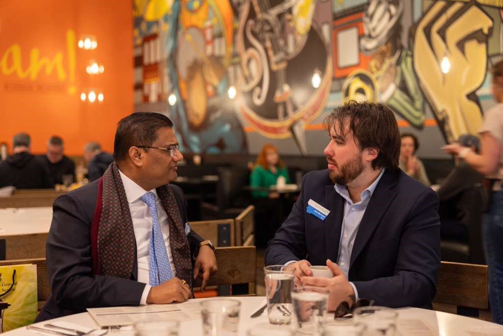  Meeting with the new Mayor of Bozeman Mr. Joey Morrison over breakfast in Montana (4 March 2026, Bozeman, Montana)