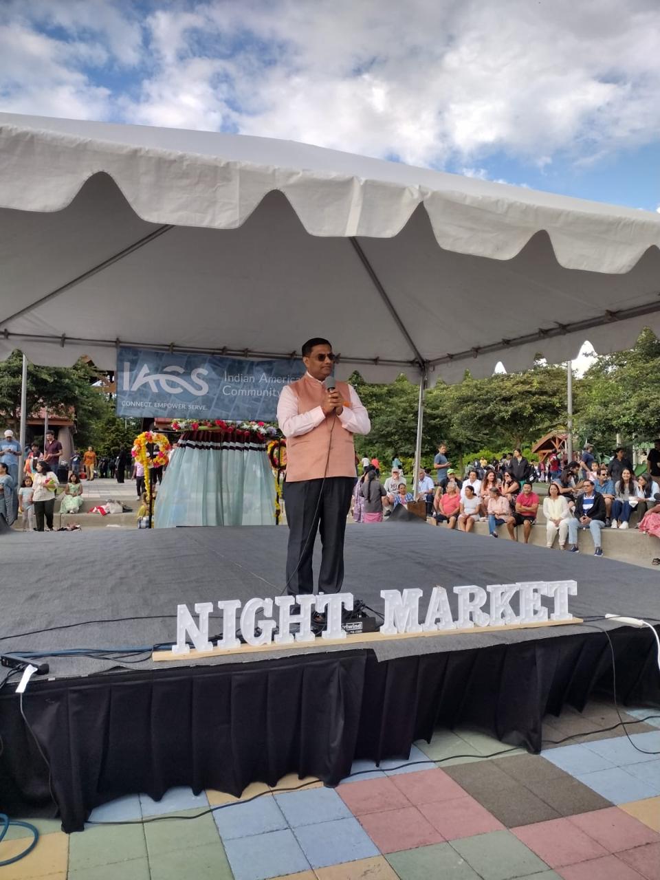  Night Market hosted by Indian American Community Services (IACS) at Crossroads Park ( 22 June 2024, Bellevue)