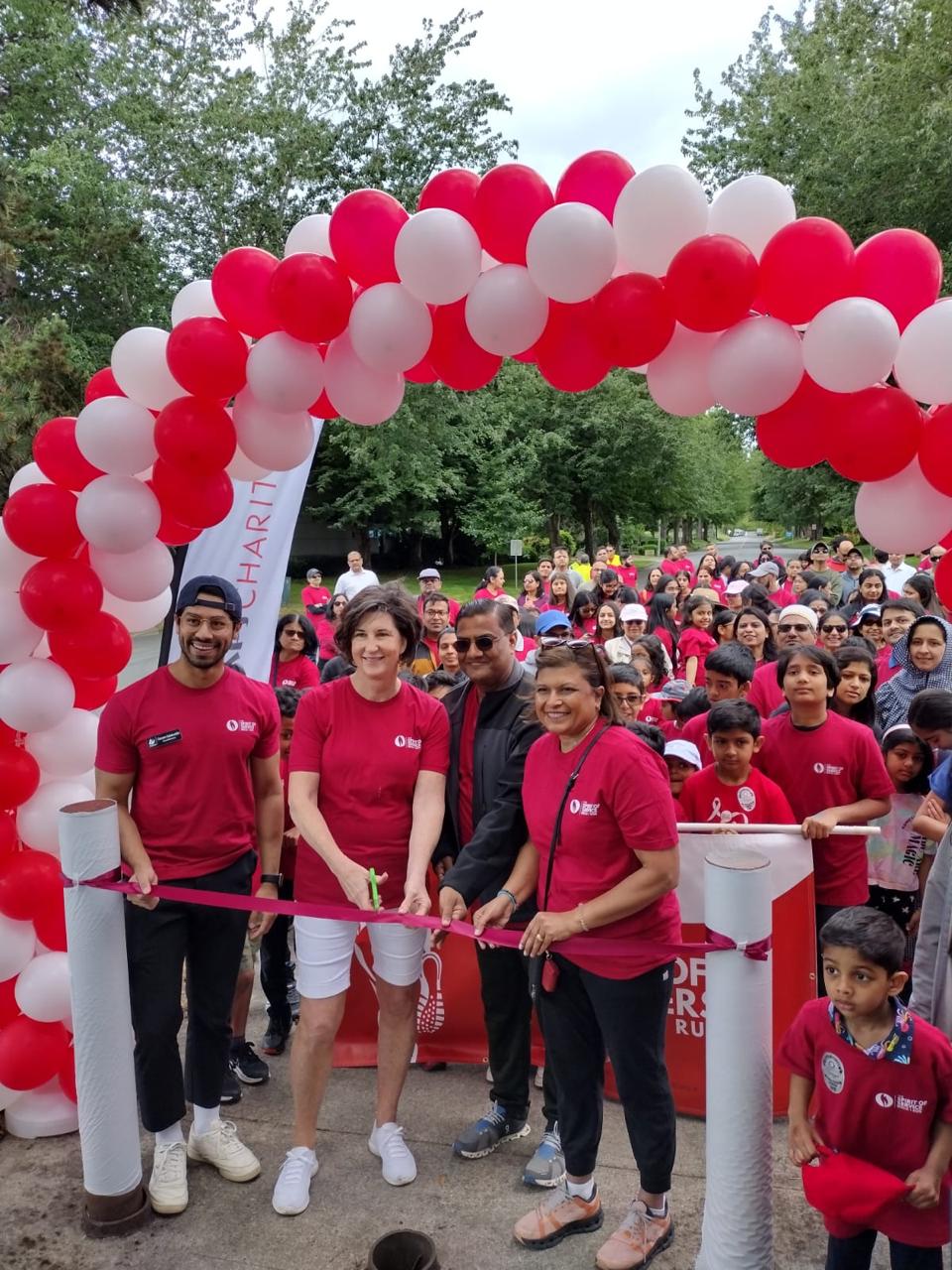  Charity Walkathon kickoff hosted by BAPS Redmond - along with Mayor of Bellevue ( 23 June 2024, Redmond)