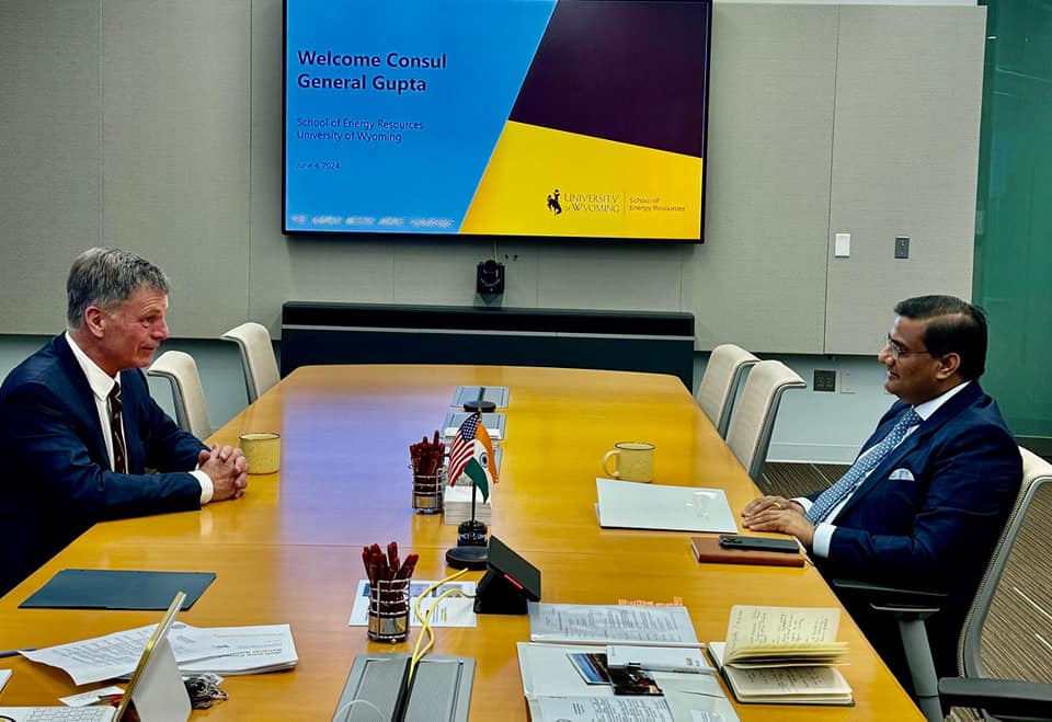  Indian Consulate’s outreach with wonderful Wyoming (4-5 June 2024, Wyoming)