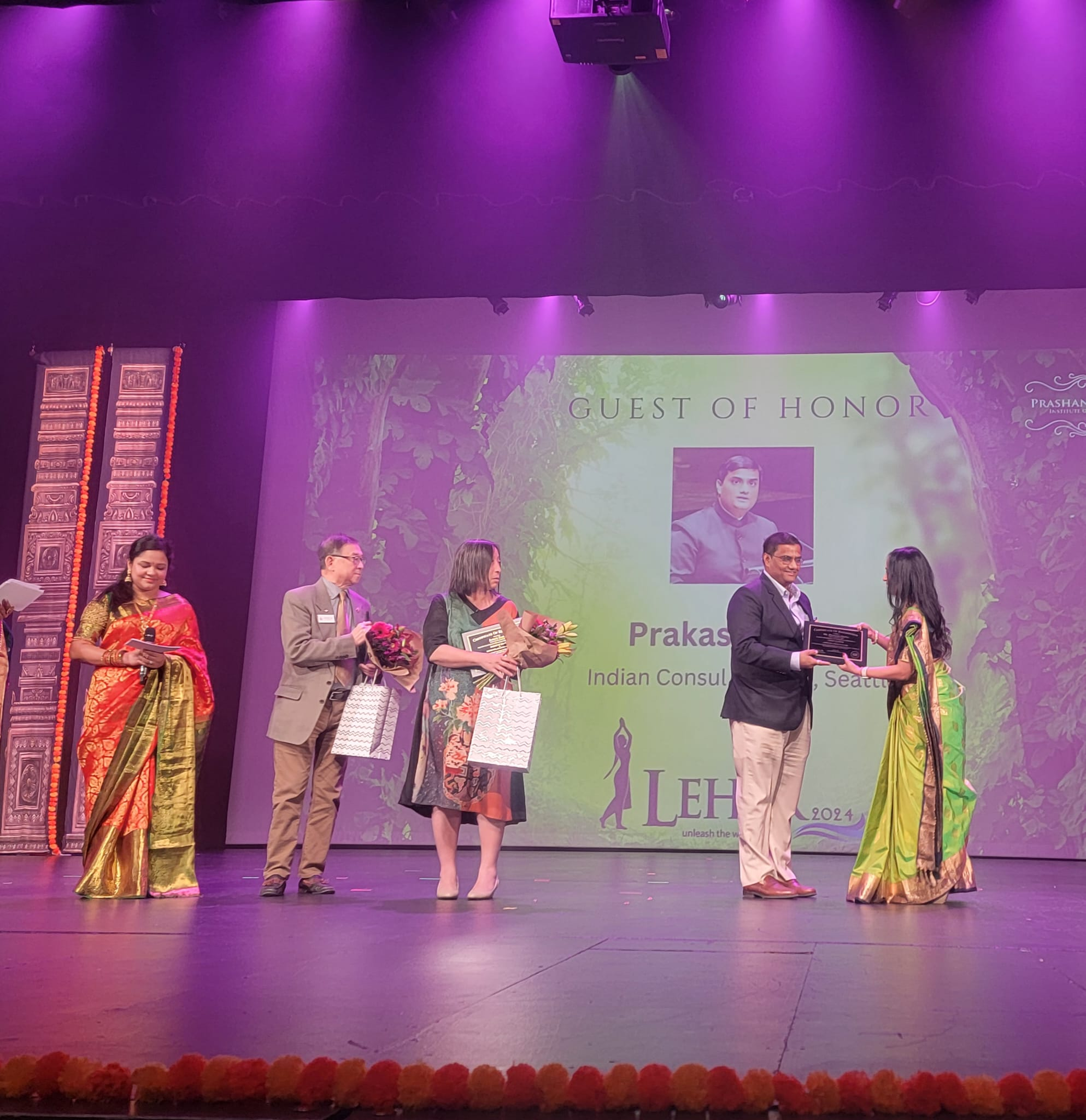  LEHER - 2023 - celebration of Indian Dance Forms - hosted by PCIPS at Meydenbauer Center ( 21 April 2024
