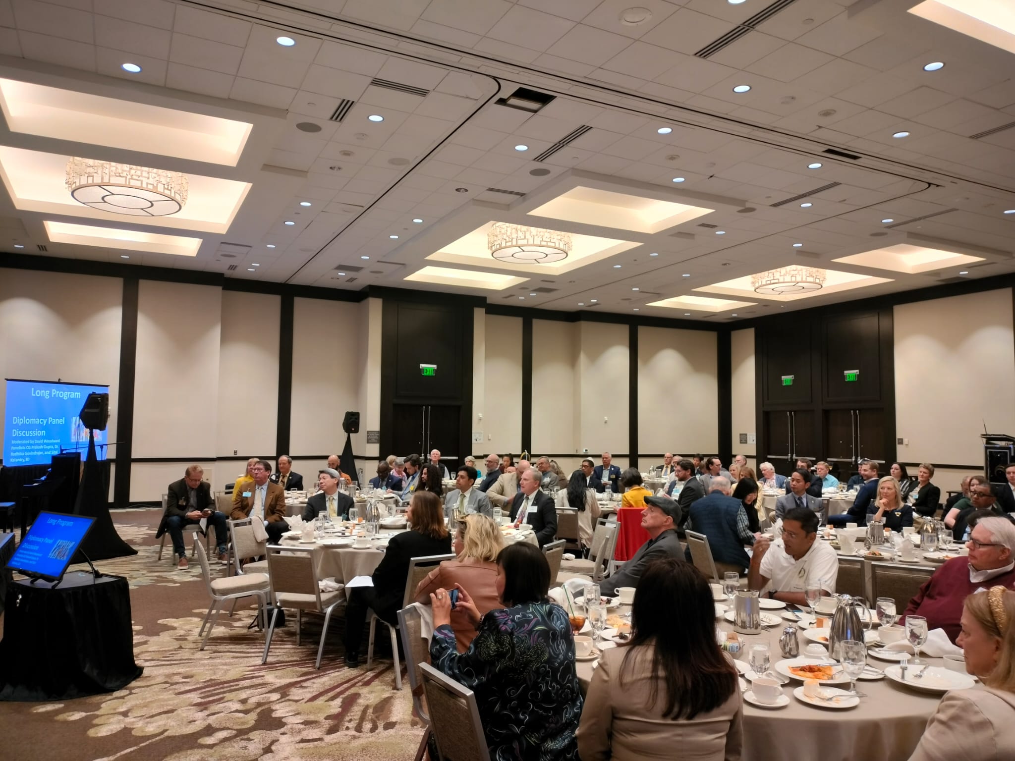  Diplomacy Day Round Table with focus on India hosted by Rotary Seattle (17 April 2024)