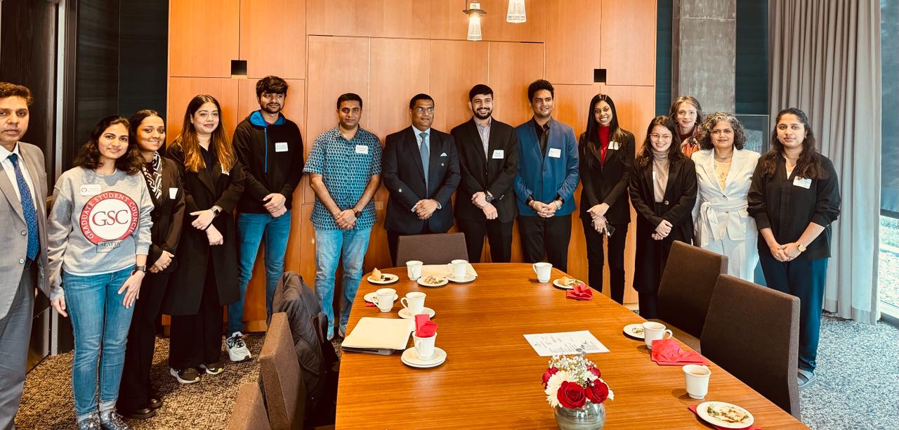  Interaction with Indian Students at Seattle University