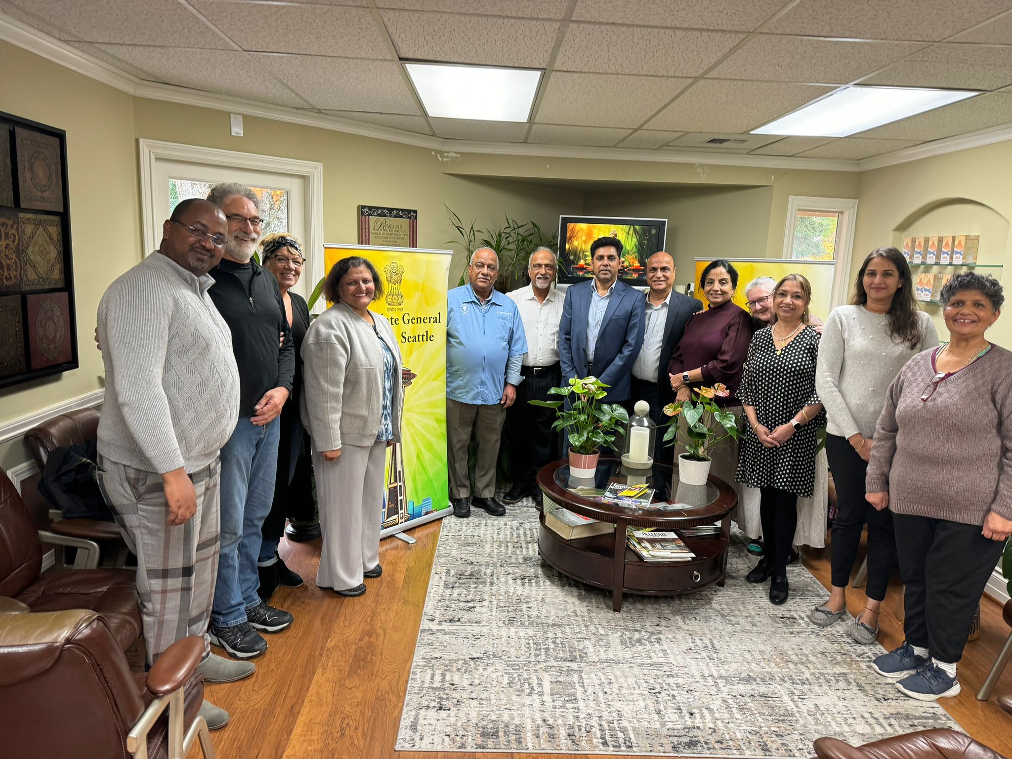  9th Ayurveda Day Celebrations in Seattle!
In partnership with the Ayurvedic and Naturopathic Medical Clinic in Bellevue, Consulate General of India in Seattle jointly organised a function to mark the 9th Ayurveda Day. 
Leading Ayurvedic practitioners led by Dr. Virender Sodhi discussed the benefits of Ayurveda as a holistic wellness, that encourages individual’s inherent power to self-heal.
(28 October 2024, Bellevue)