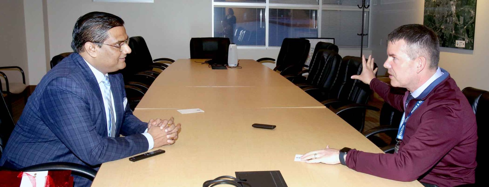  Meeting with Mr. Sean P Kelly, Mayor of Maple Valley 