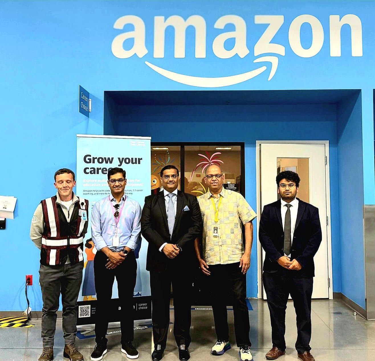  Visit to Amazon Fulfillment Center 
(29 July 2025, Arlington-WA )