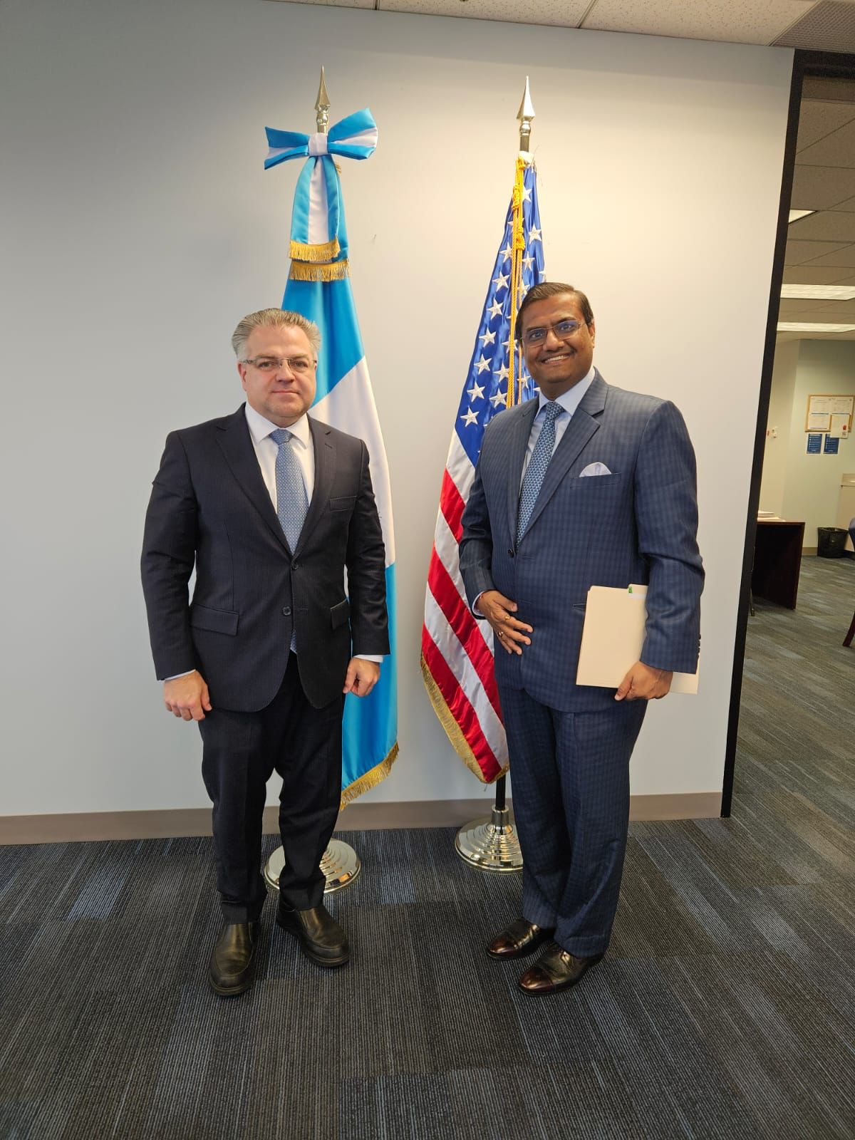  Meeting with Mr. Carlos Jose Arroyave Prera, Consul General of Guatemala 