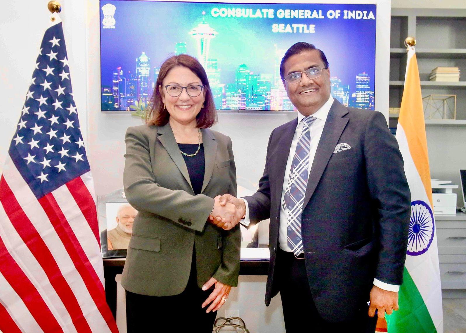  Visit of Congresswoman Suzan K DelBene to India House