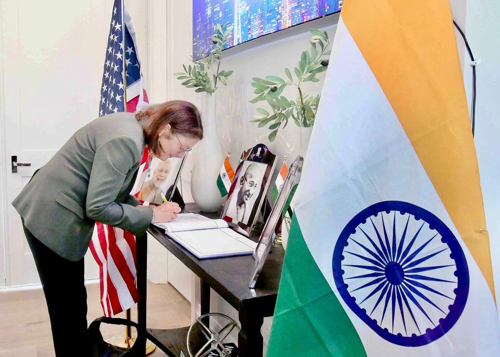  Visit of Congresswoman Suzan K DelBene to India House