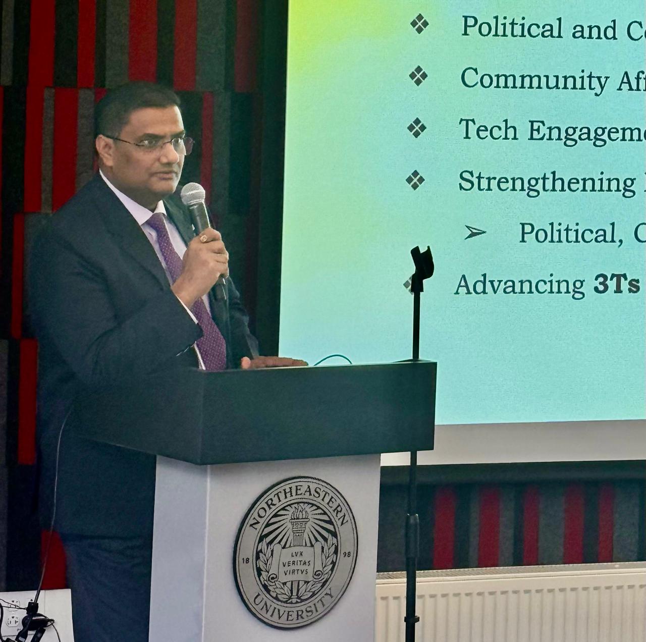  Orientation Briefing for Indian Students at Northeastern University
