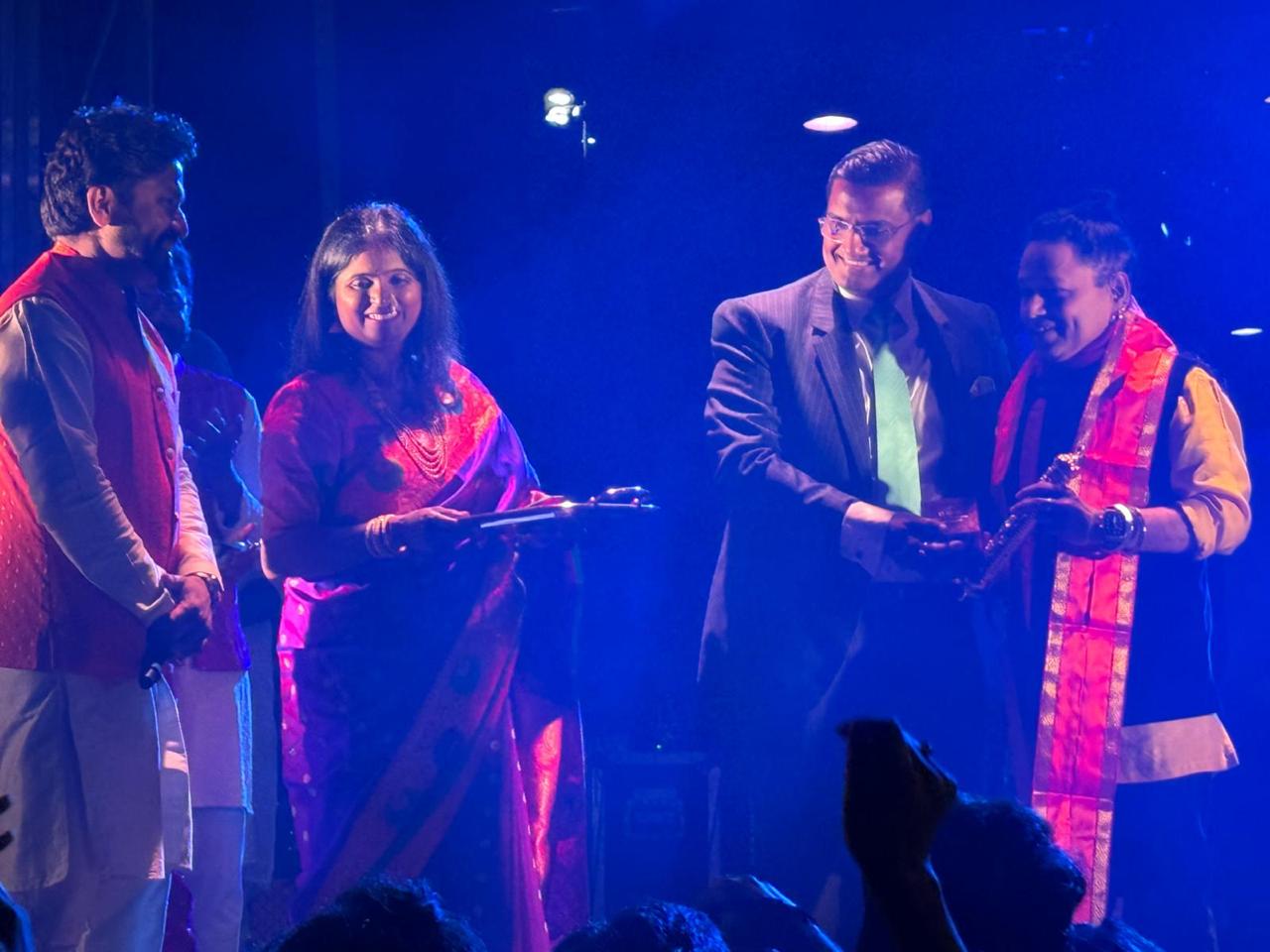  Felicitation of Padma Shri Kailash Kher at Ganesh Chaturthi Festival at Marymoor Park ( 12 September 2024, Redmond)