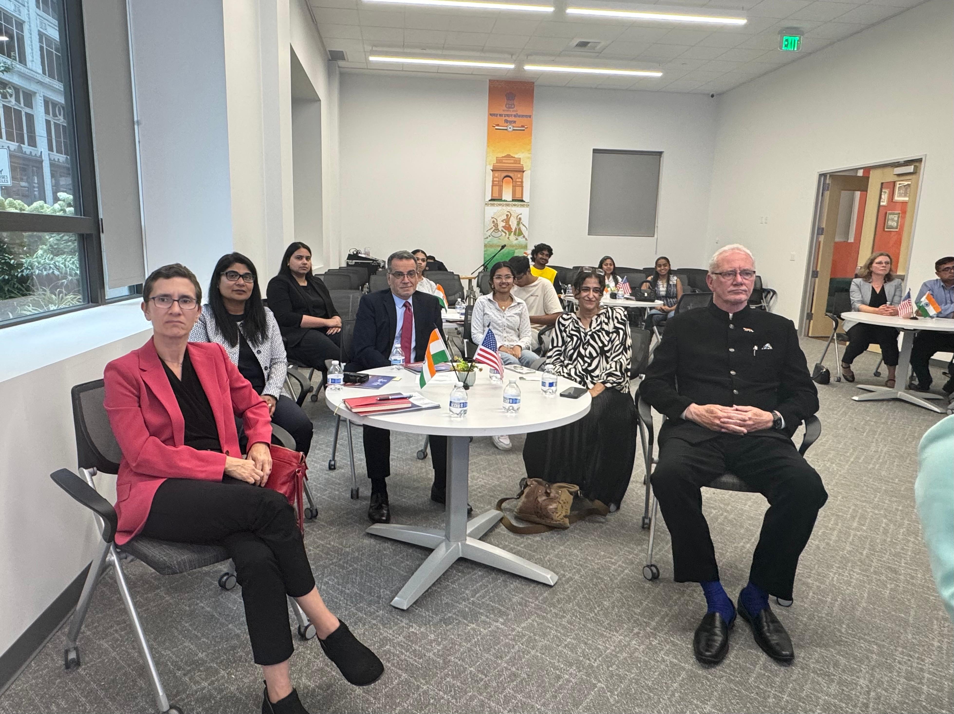  CGI Seattle Hosts Roundtable on “Cooperation in Higher Education between India and U.S. Pacific Northwest” (14 August 2025)
