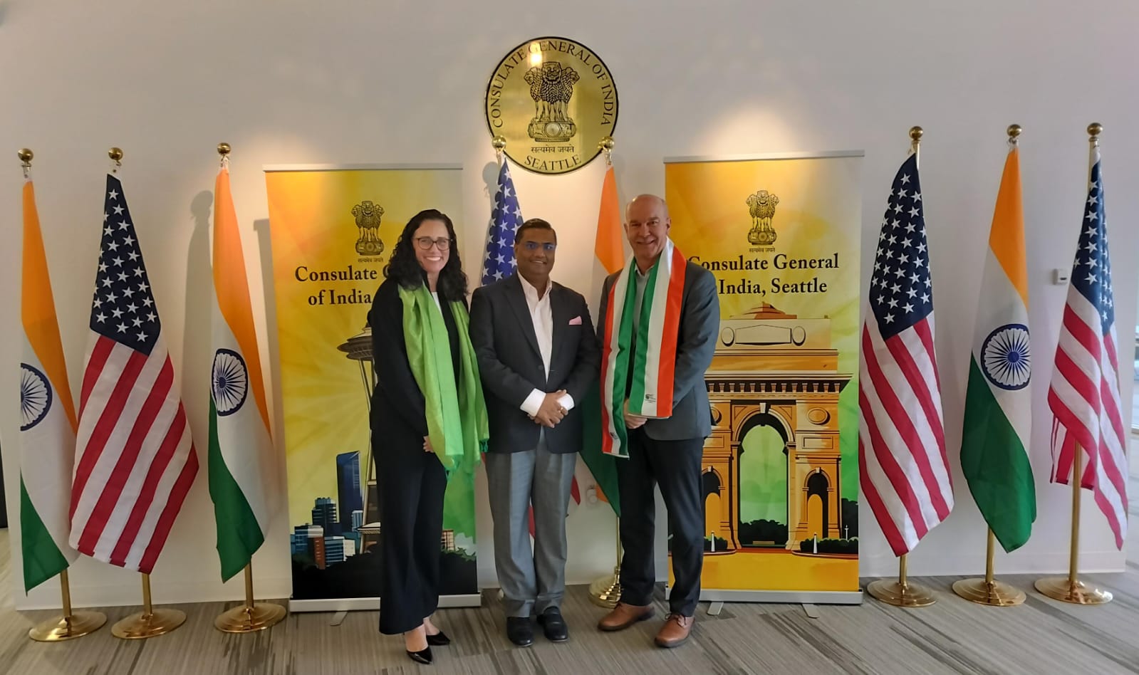  Meeting with Mr. Daryll Dewald, Chancellor of Washington State University - Spokane ( 14 October 2024, CGI Seattle)