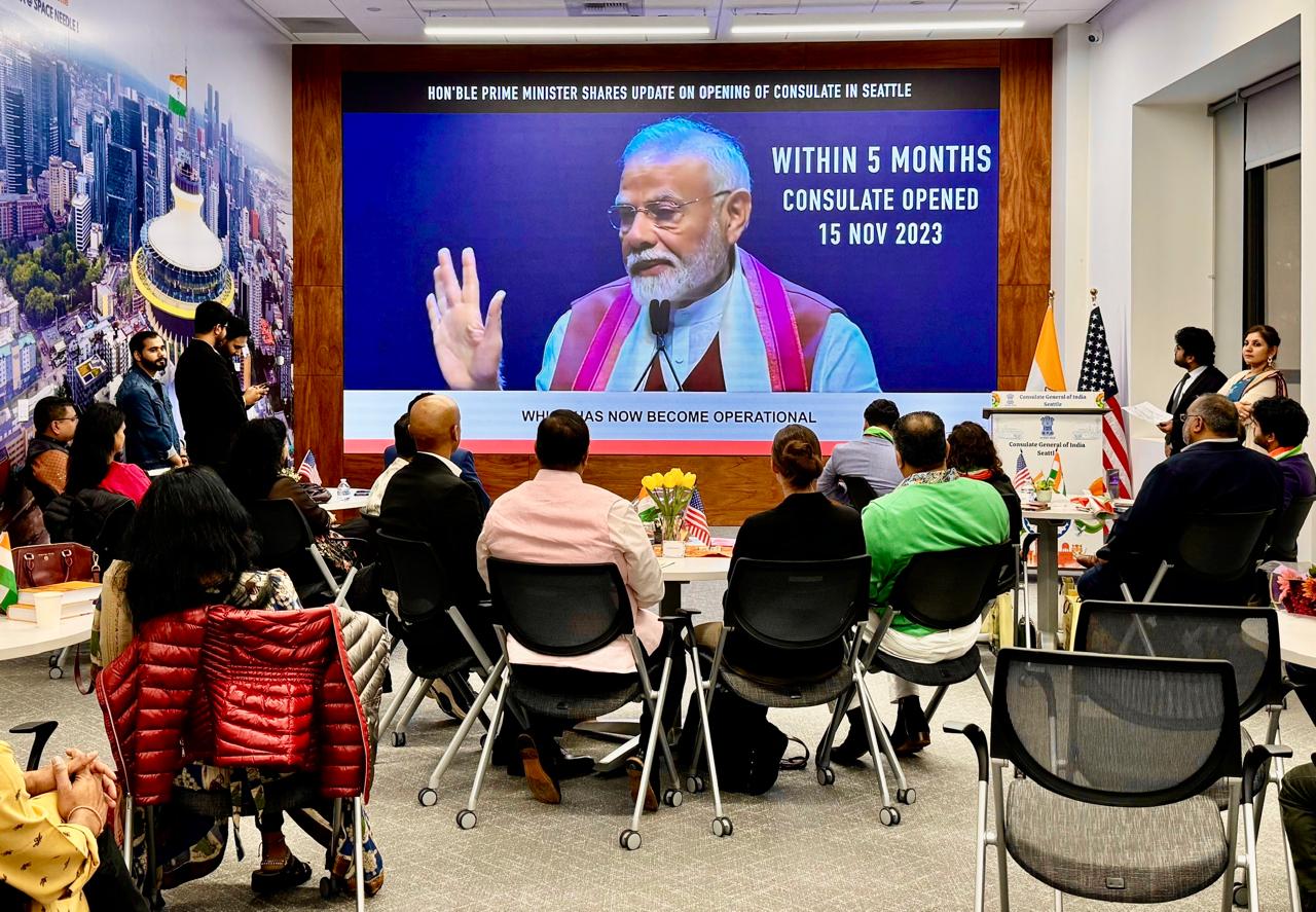  Seattle Mayor-elect Katie Wilson & King County Executive-elect Girmay Zahilay at the interactive session with Indian American community leaders (16 November 2025, CGI Seattle)