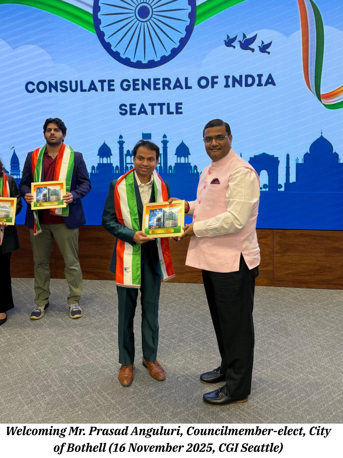  CGI Seattle Welcomes Newly Elected Indian-Origin Officials from Washington State (16 November 2025)