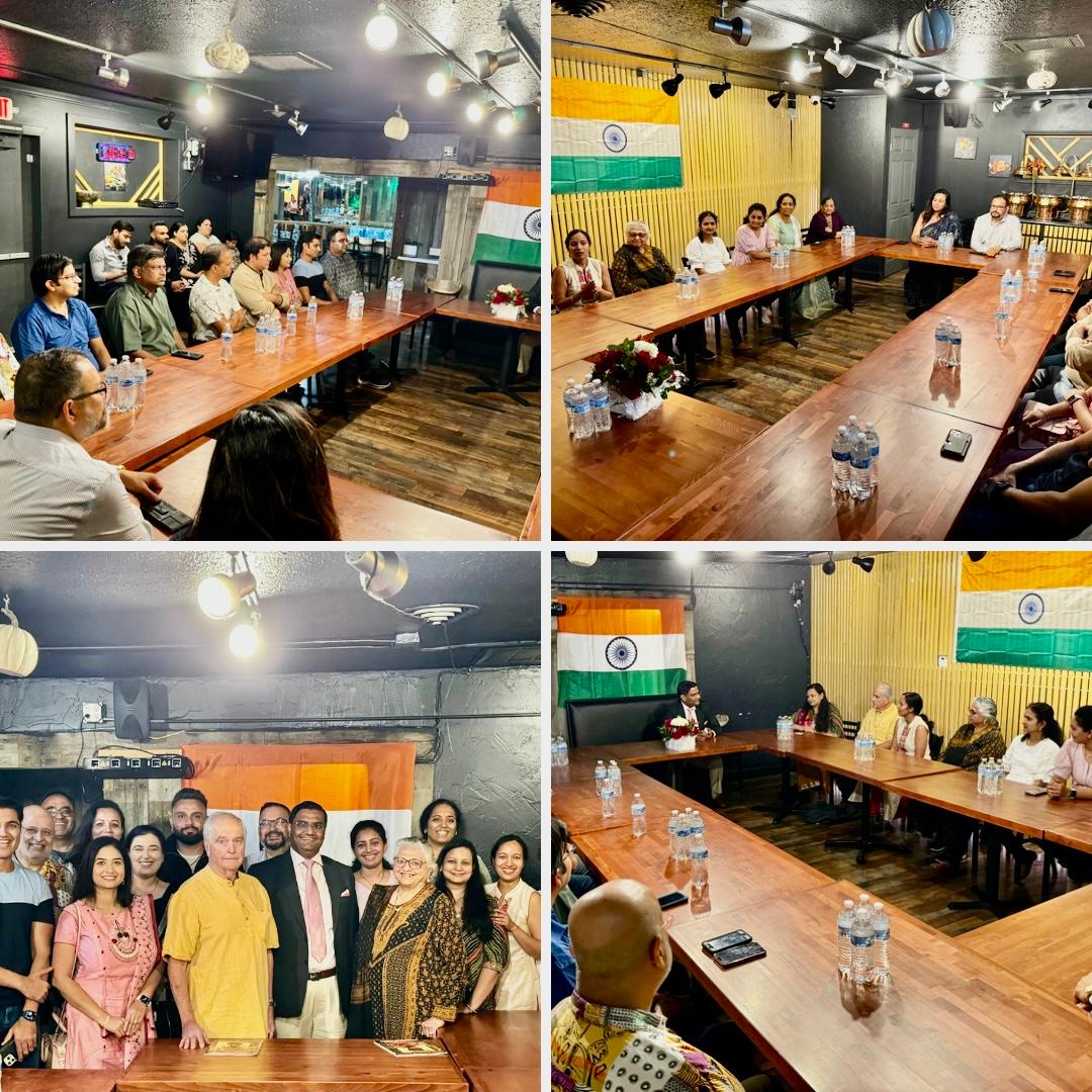  Community Reception hosted by Indian community leaders ( 17 September 2024, Spokane)
