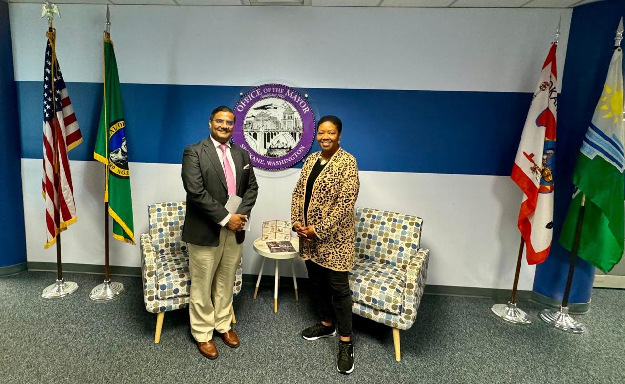  Meeting with President of Spokane City Council, Ms. Betsy Wilkerson ( 17 September 2024, Spokane)