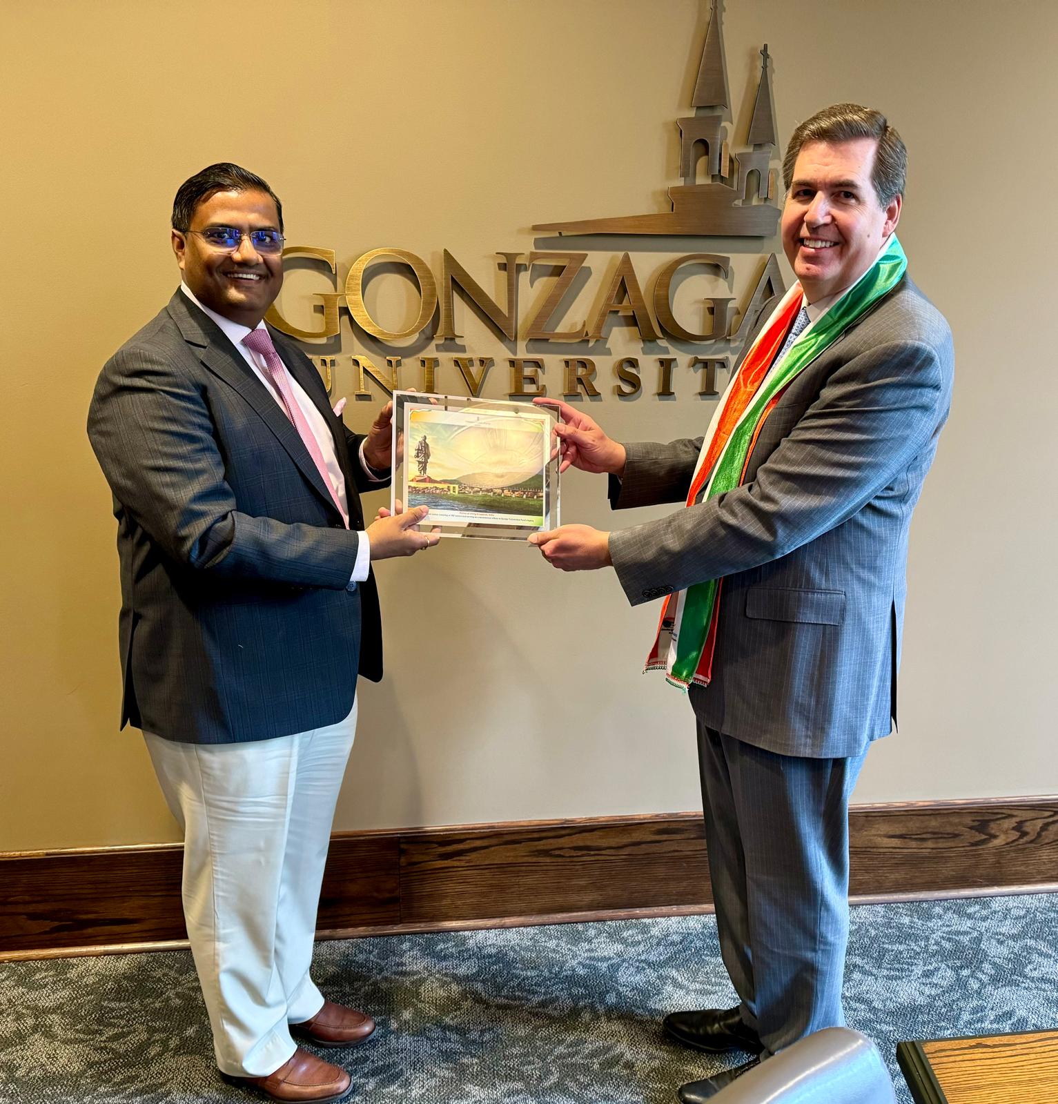  Meeting with President of Gonzaga University, Mr. Thayne McCulloh ( 17 September 2024, Spokane)