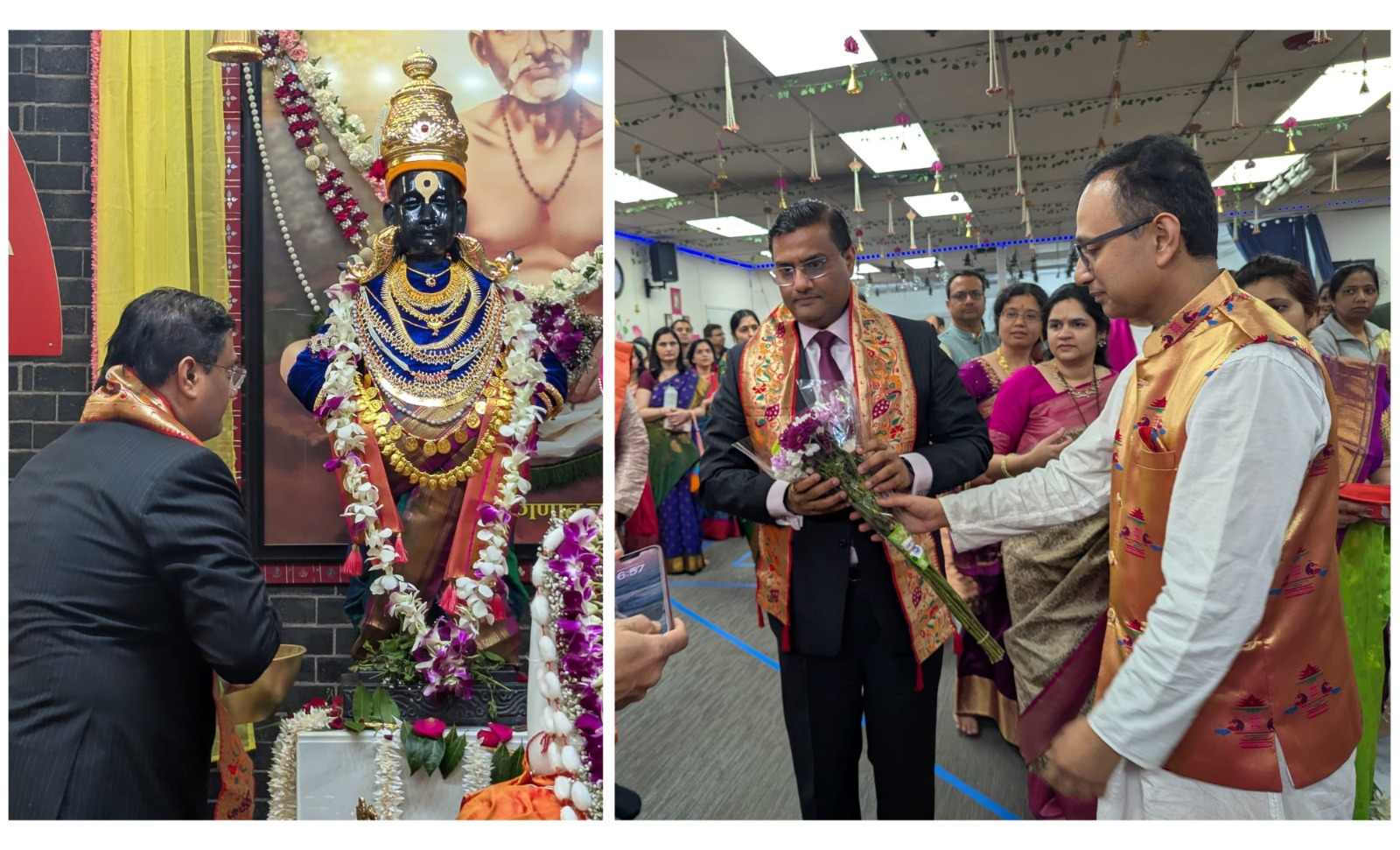  Vittalabhishek Ceremony at Sai Baba Temple ( 17 February 2025, Redmond )