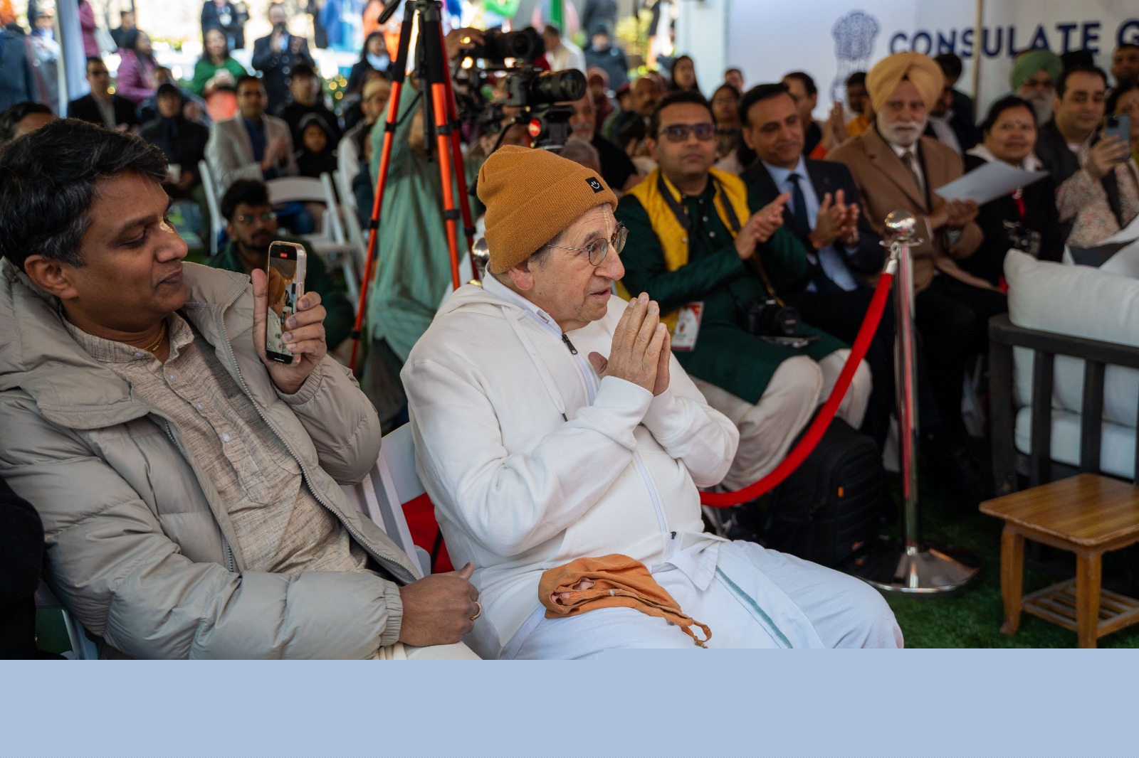  76th Republic Day of India : Flag Unfurling Ceremony at India House in Bellevue (26th January, 2025 ,India House-Bellevue)