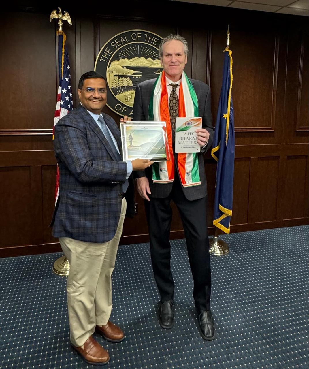  Meeting with Governor Dunleavy of Alaska ( 24 October 2024, Anchorage)