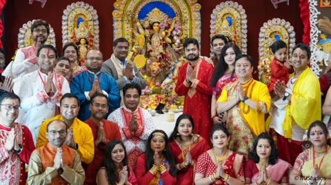  Durga Pooja Celebrations hosted by Fab Bengali Association at Sai Temple
( 6 October 2024, Bellevue )