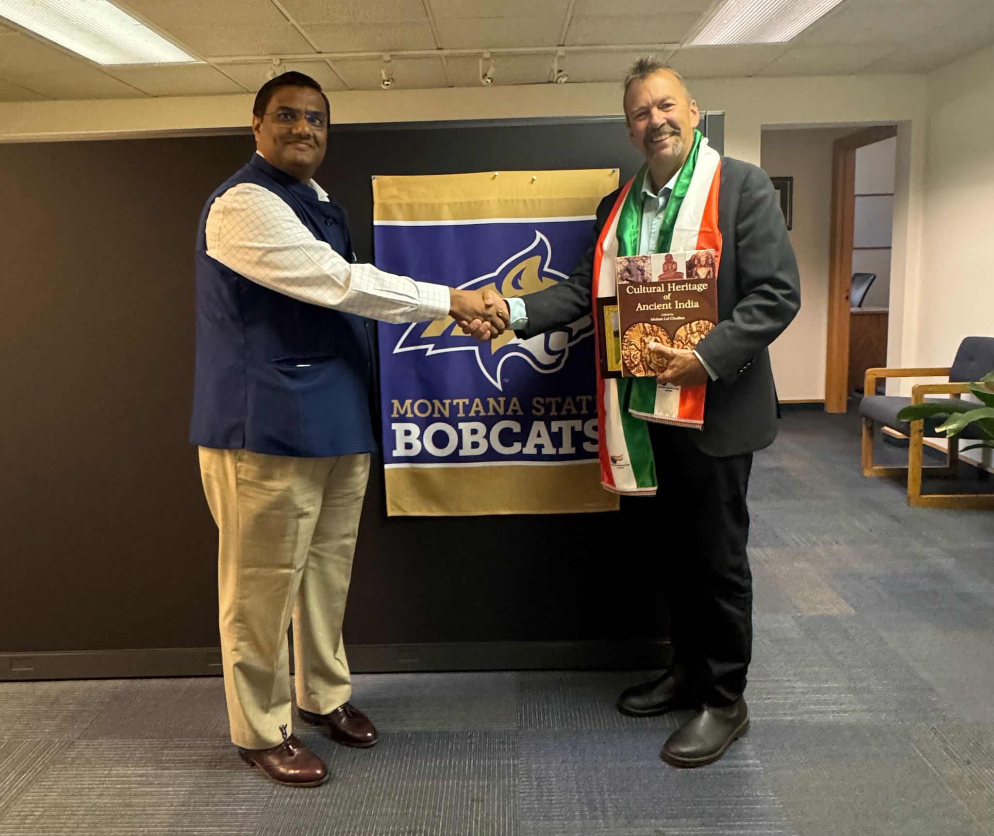  Meeting with Dean Adams, Dean of the Department of Arts and Architecture, Montana State University (3rd July, 2025, Bozeman, Montana).