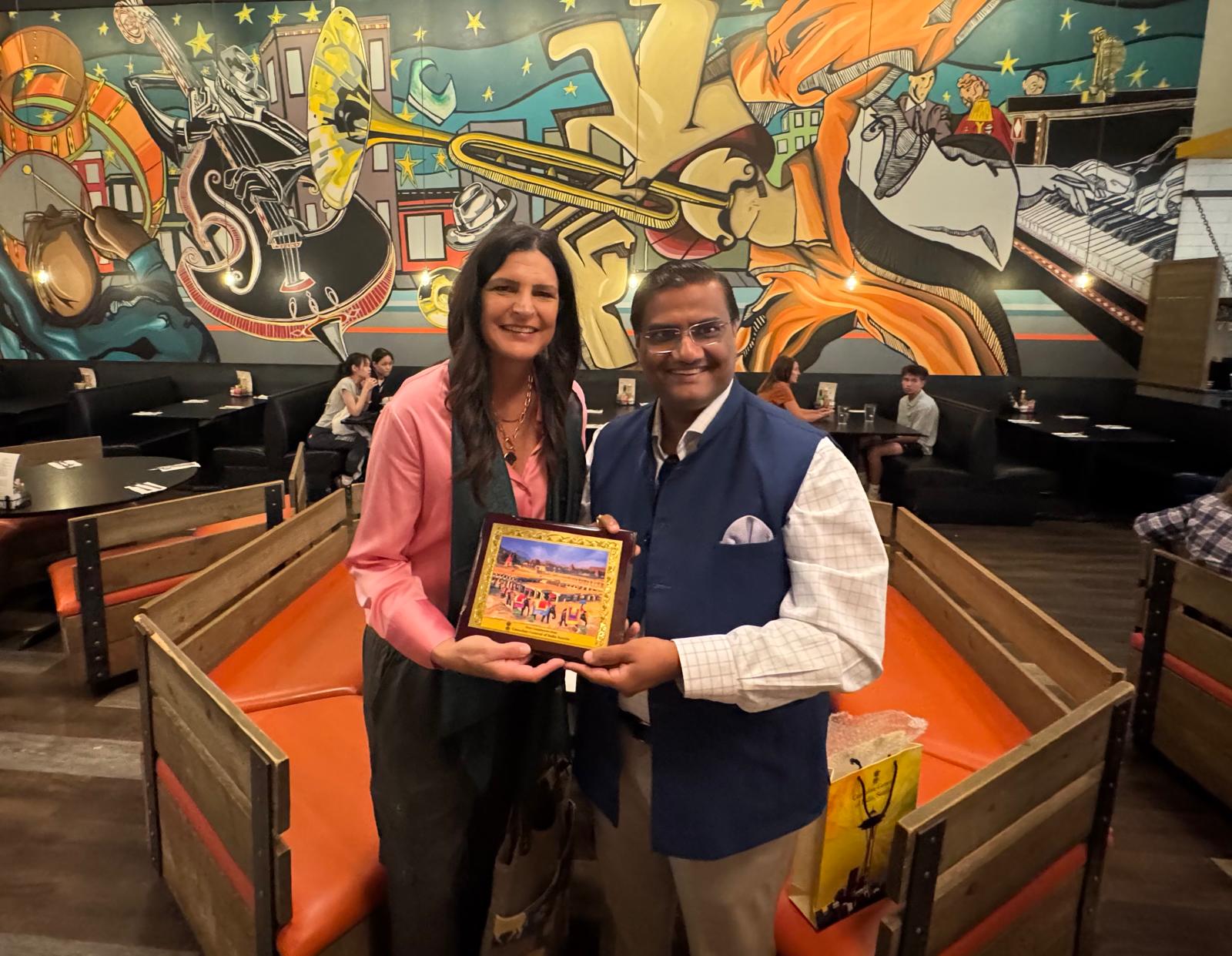  Meeting with Montana Chamber Vice President, Candace Strauss and Yellowstone Forever Chief Operating Officer, Kristi Willis (03 July, 2025, Bozeman, Montana).