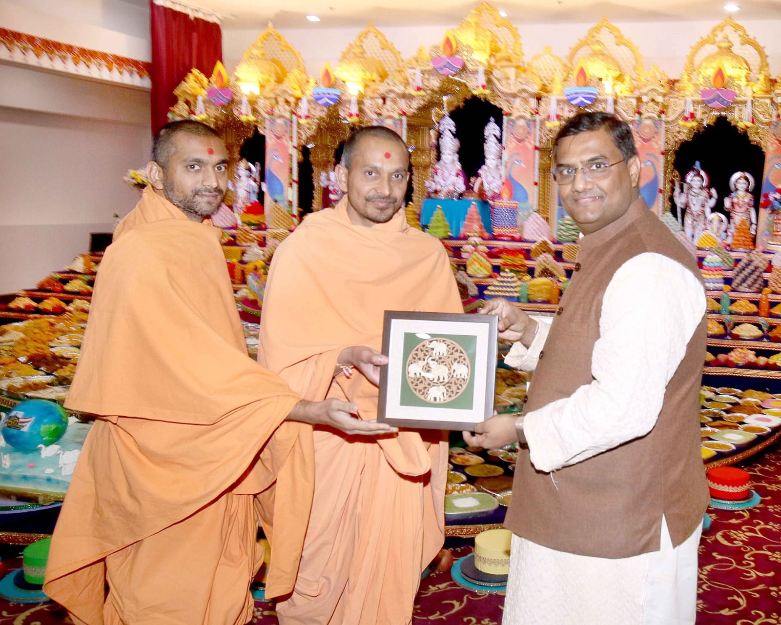  Diwali and Annakut Celebrations at BAPS Swaminarayan Temple ( 12 November 2024, Redmond )