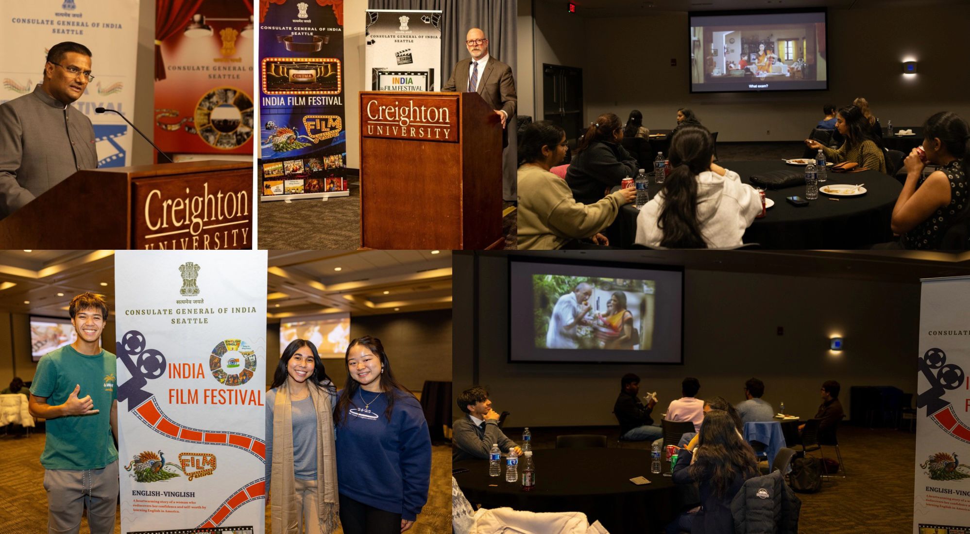  Indian Film Festival hosted at the Creighton University (5 December 2025, Omaha, Nebraska)