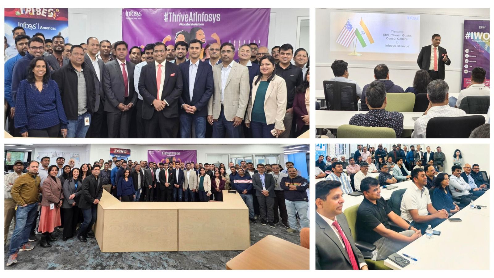  Consulate’s outreach with Infosys Team ( 4 November 2025, Bellevue )