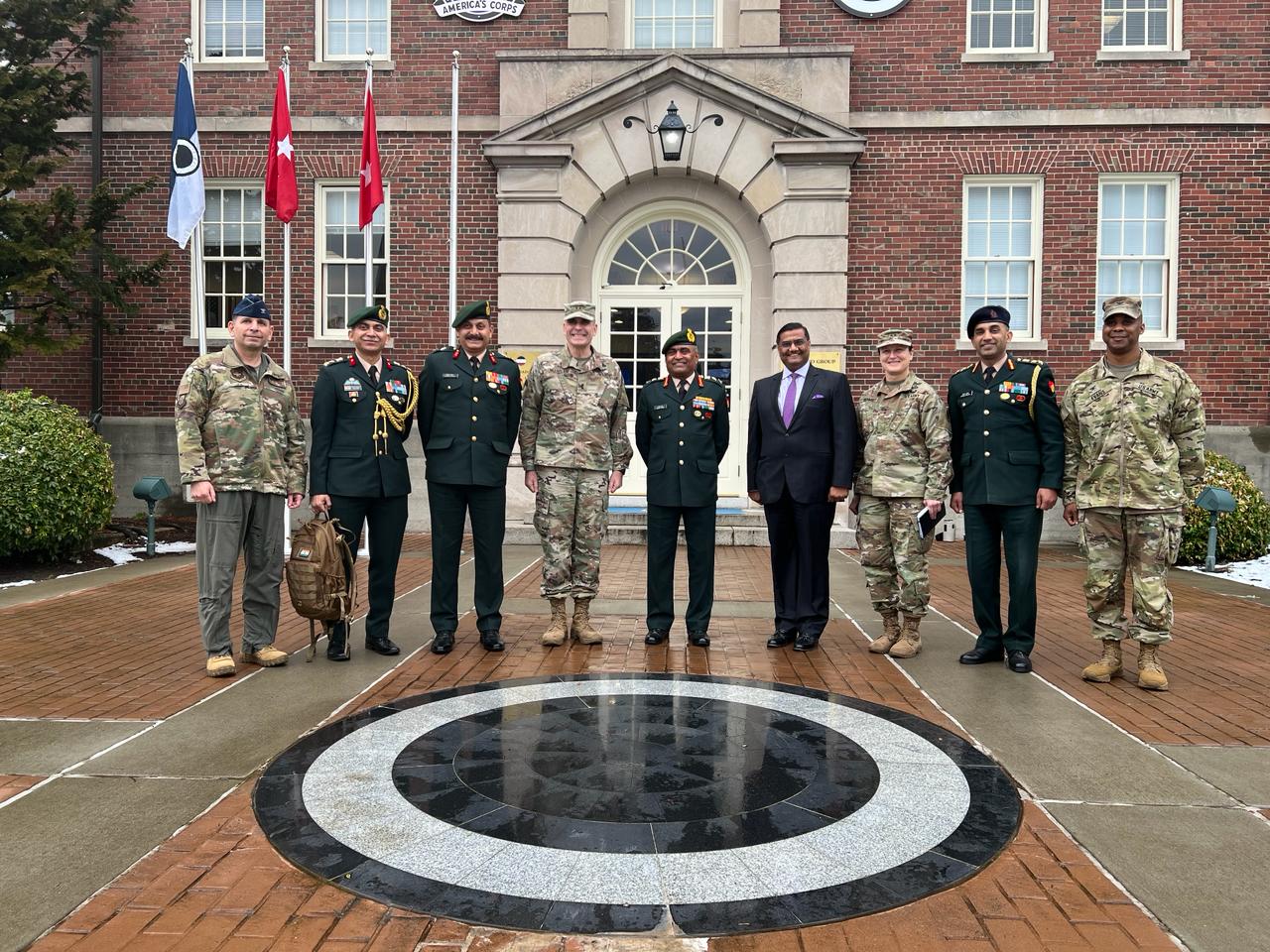  Visit of Chief of Army Staff General Manoj Pande to JBLM ( 15 February 2024 )