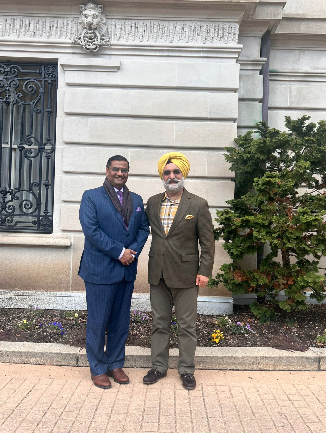  Meeting with Ambassador at Washington DC