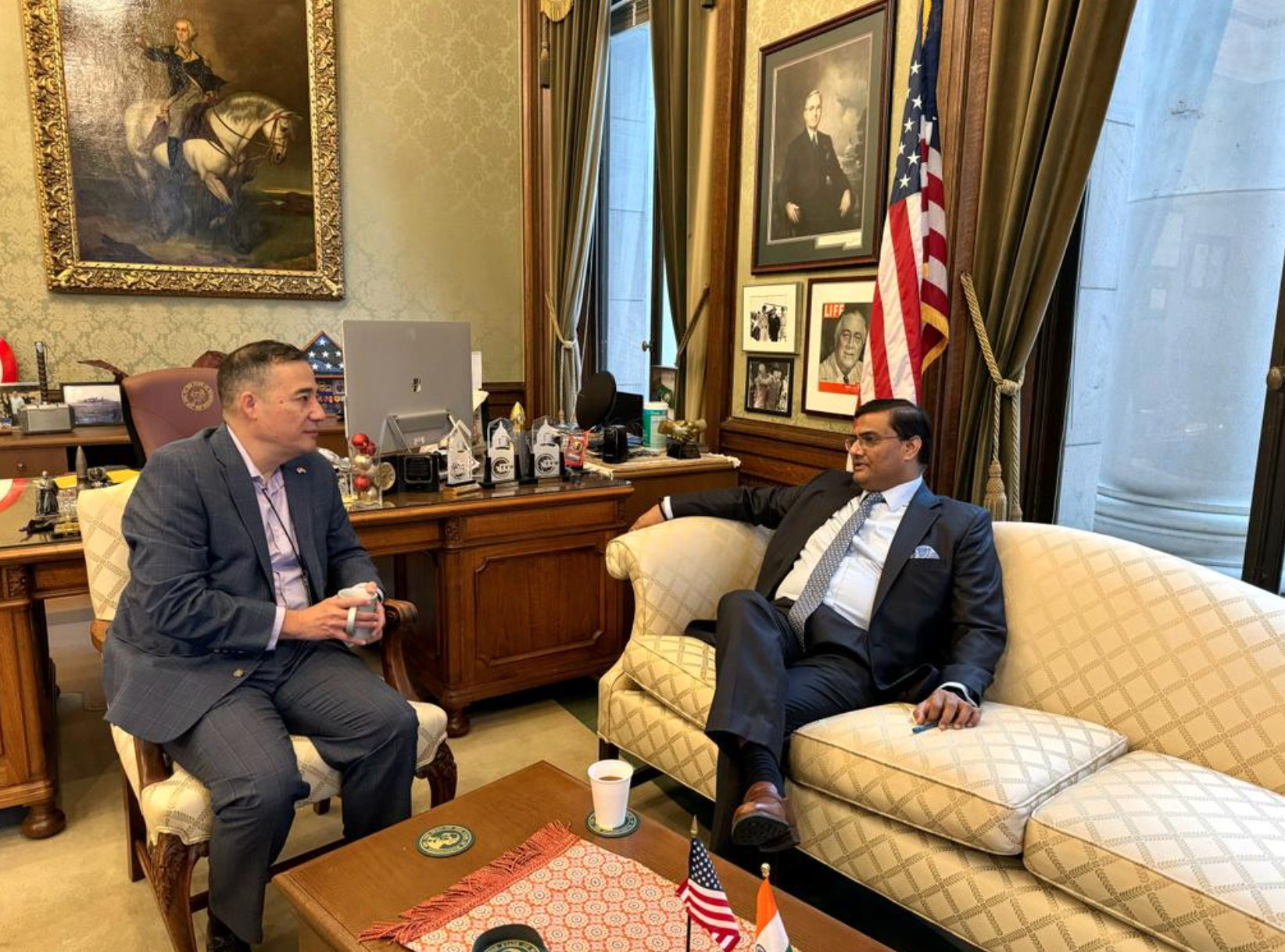  Meeting with the Secretary of State, H.E. Steve Hobbs, in Olympia