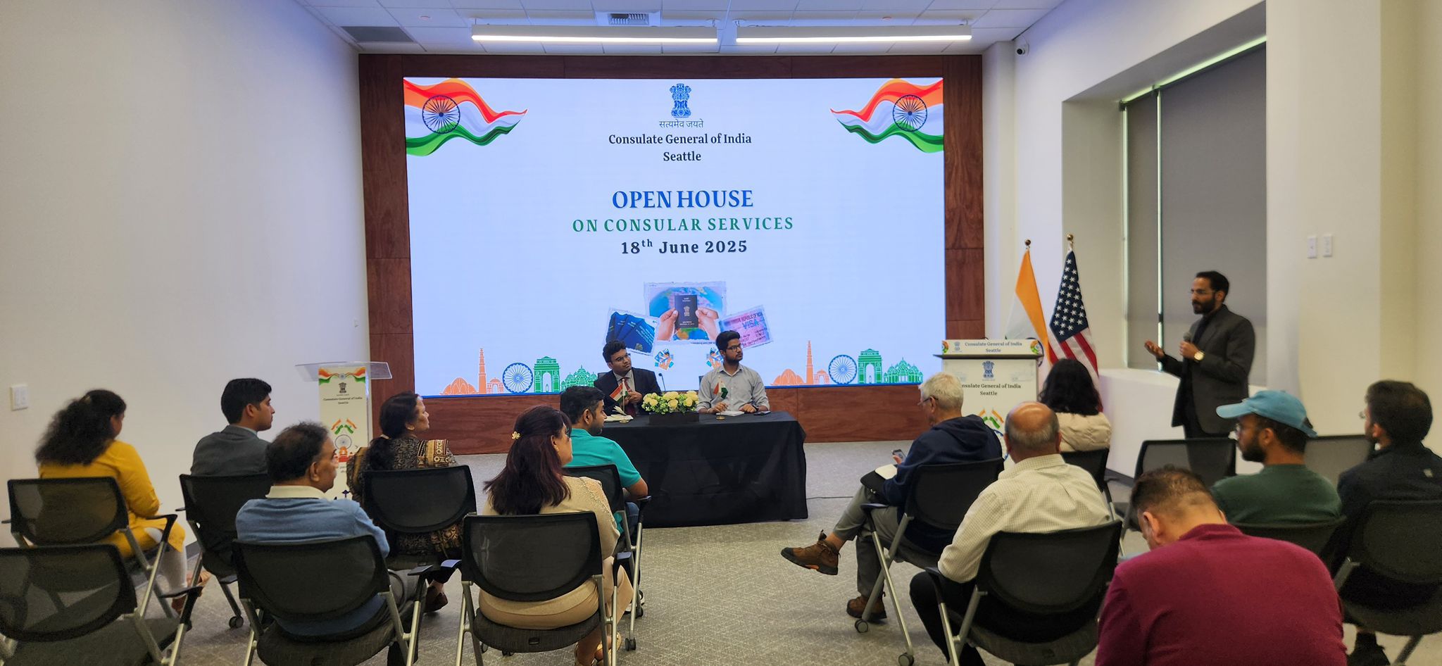  Open House on Consular Issues hosted at Consulate!