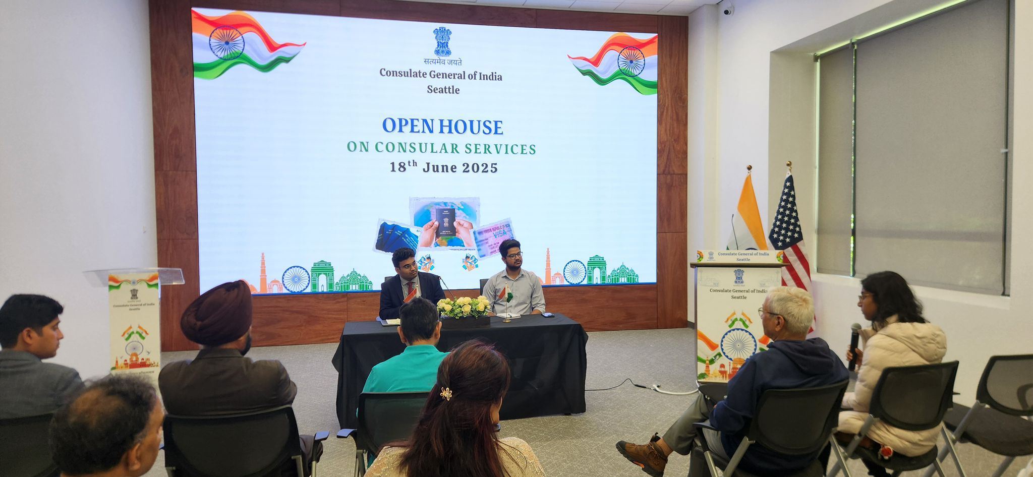  Open House on Consular Issues hosted at Consulate!